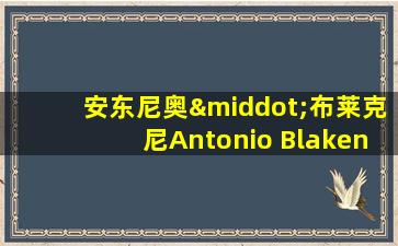 安东尼奥·布莱克尼Antonio Blakeney